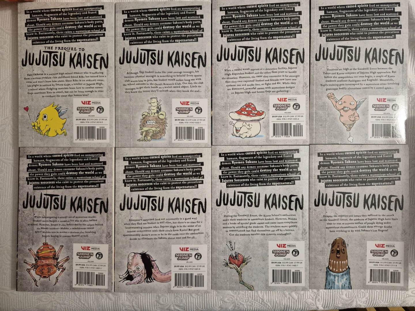 Jujutsu Kaisen Manga Collection Volumes 0-20 - photo 4