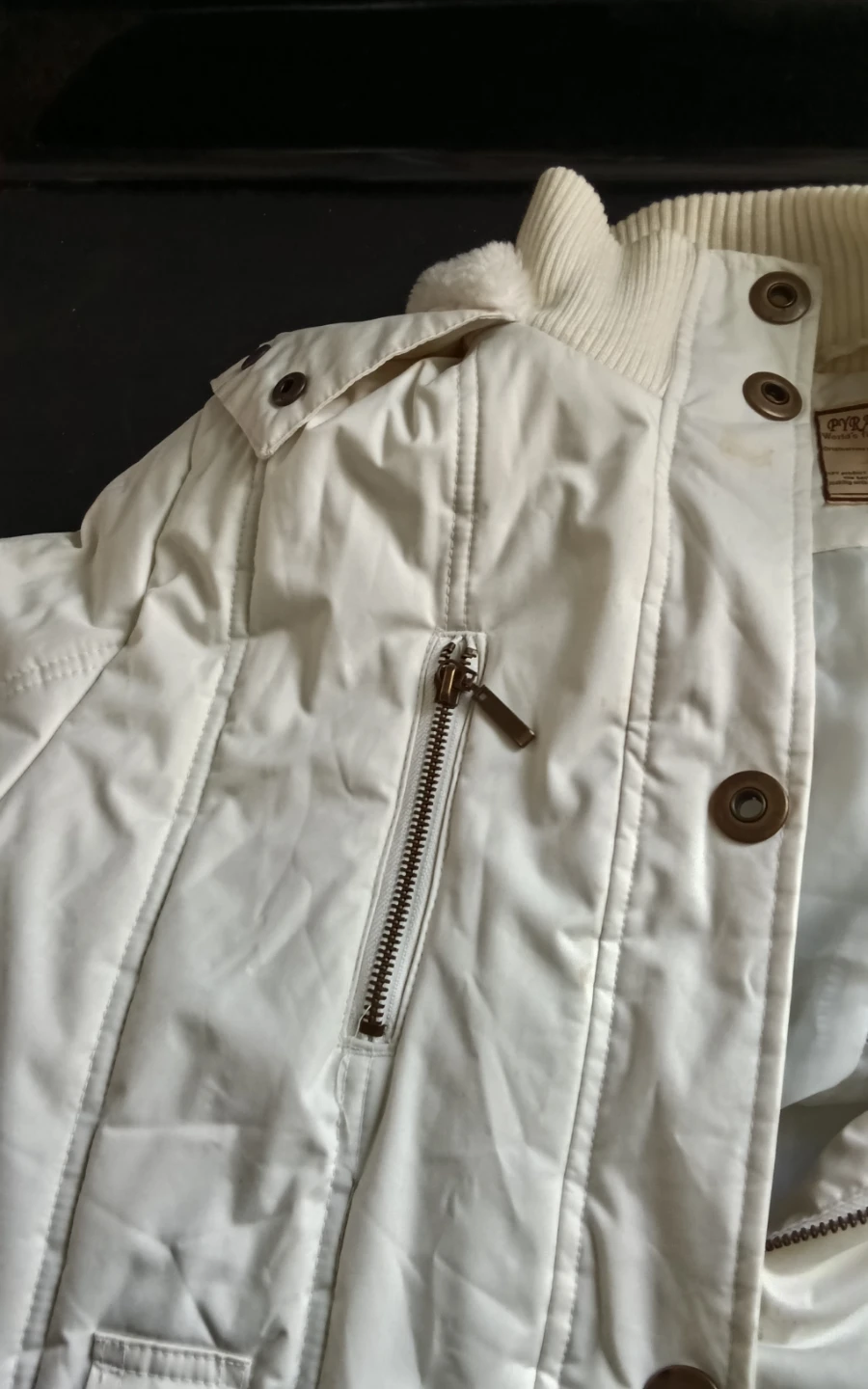 Pyramid White Winter Parka - XXL - photo 4