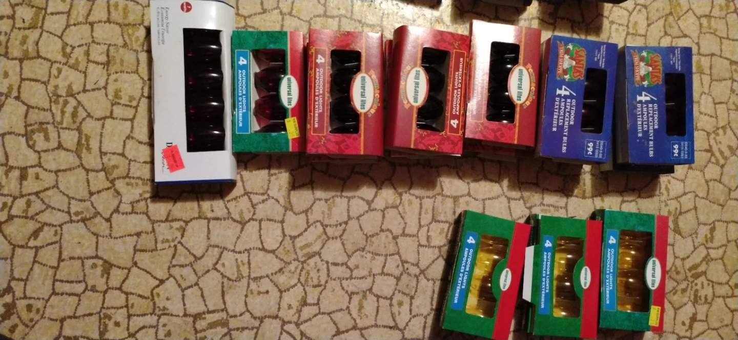 Outdoor Replacement Bulbs (Various Colours)