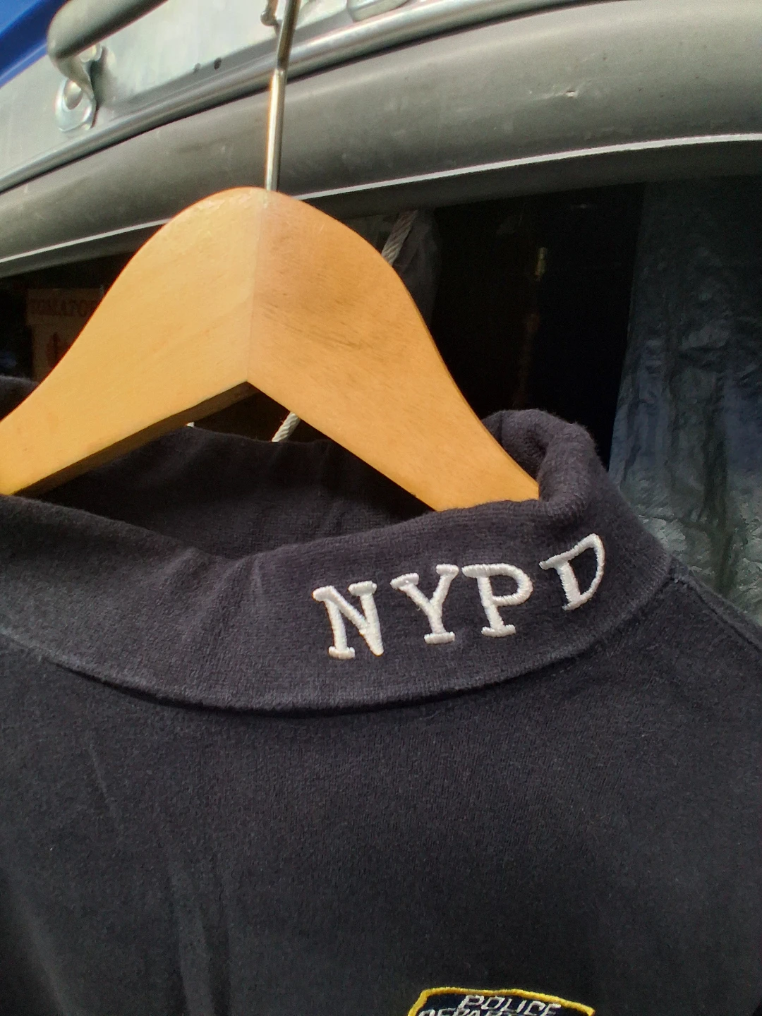 NYPD Mock Neck Sweatshirt Authentic - photo 3