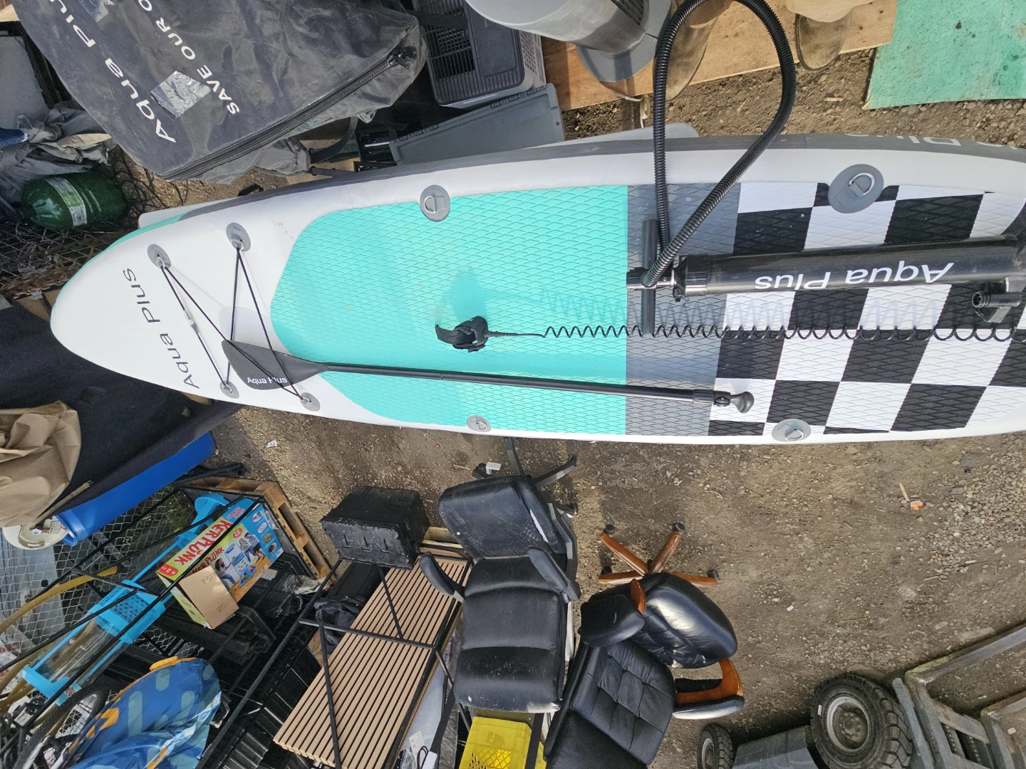 Aqua Plus Inflatable Stand Up Paddle Board - photo 2