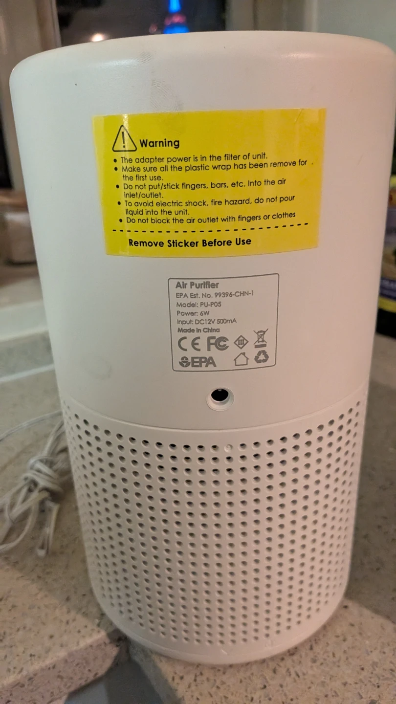 Fulminare Air Purifier Model PU-P05 - photo 5