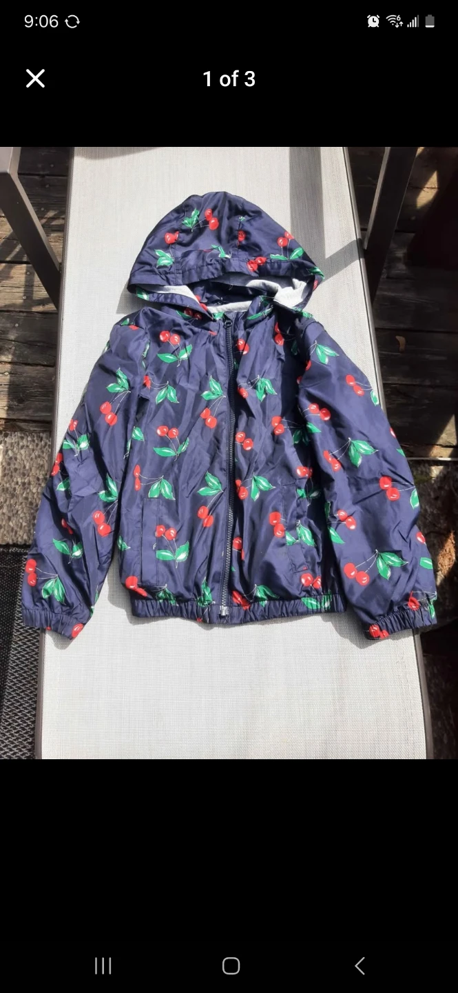 Gap Kids Cherry Print Windbreaker