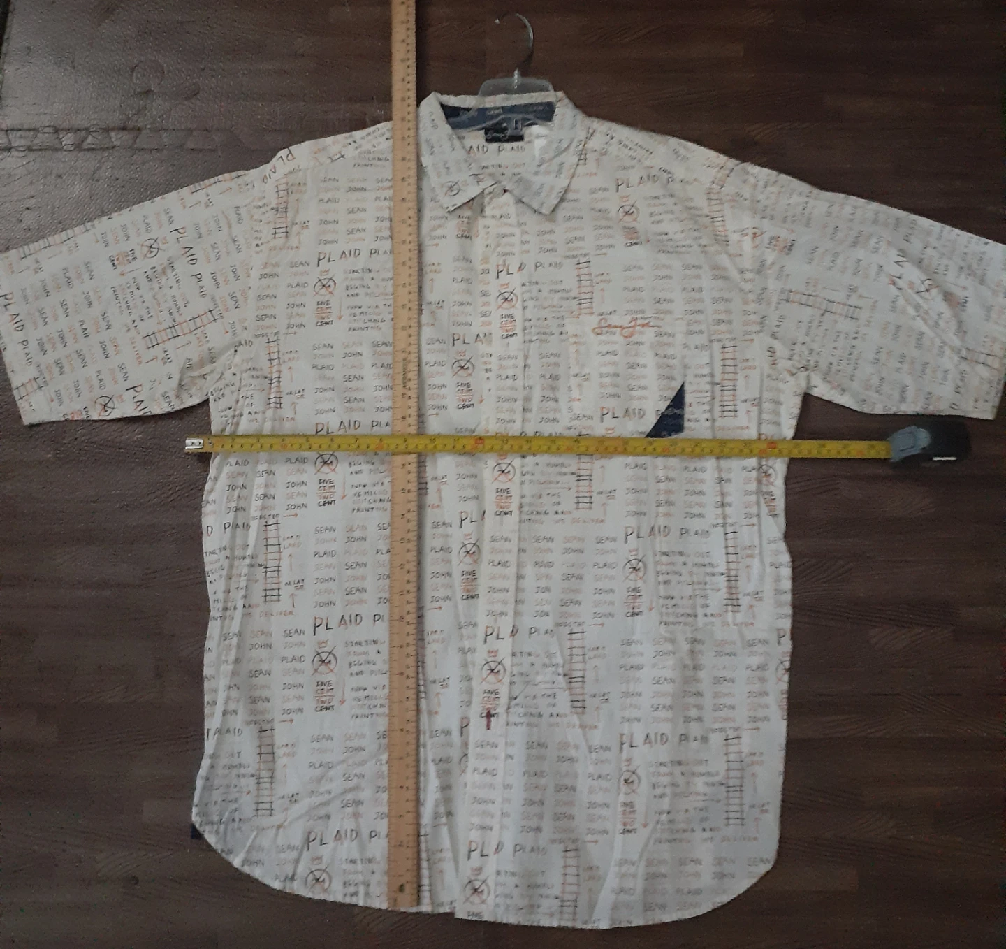 Sean John Button-Down Shirt, Size XL  VINTAGE Y2K