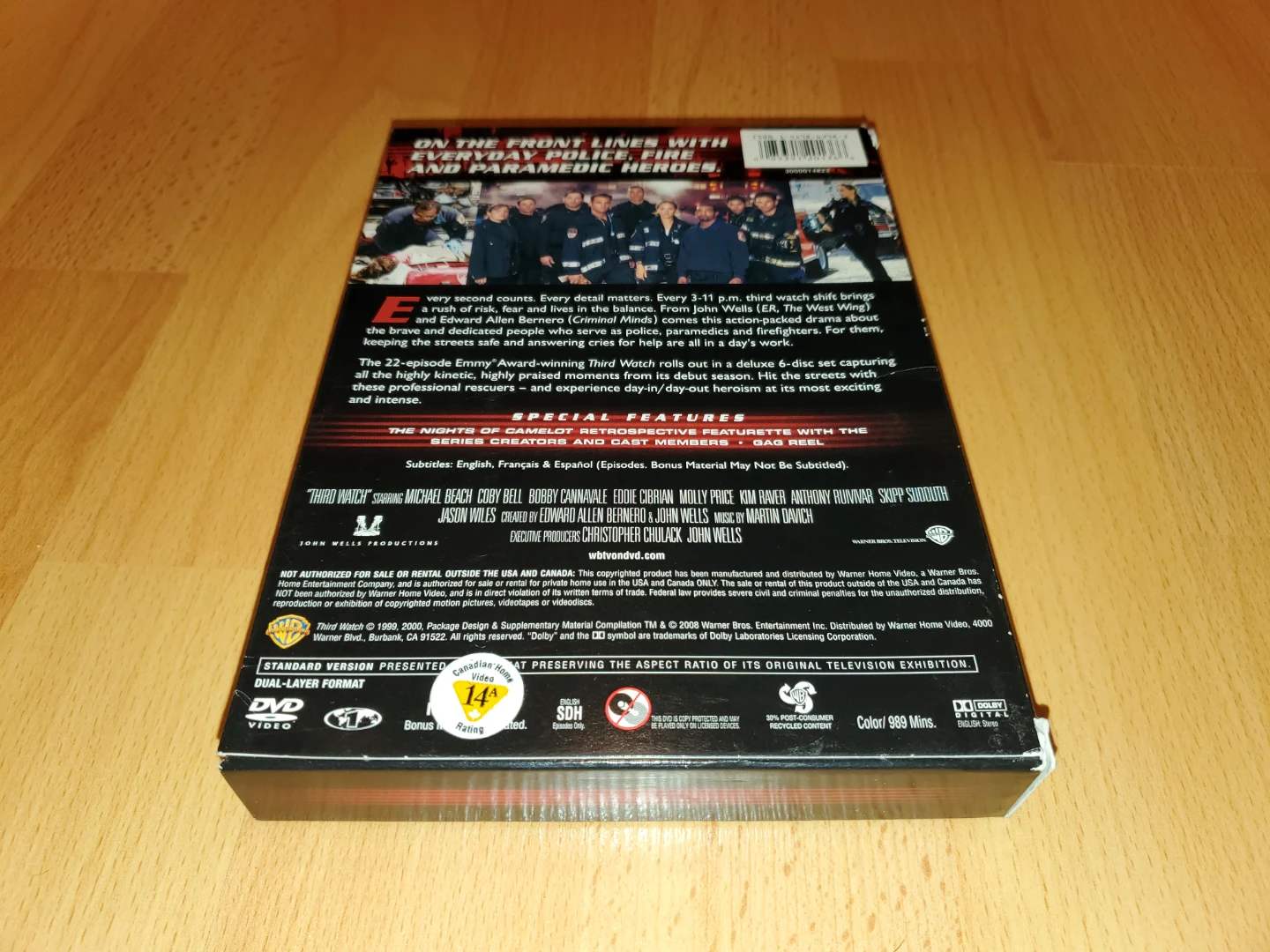 Third Watch: The Complete First Season DVD Box Set - photo 4