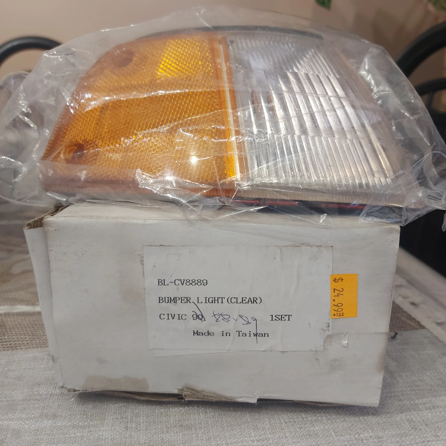 Honda Civic 1990-1991 Bumper Light Set