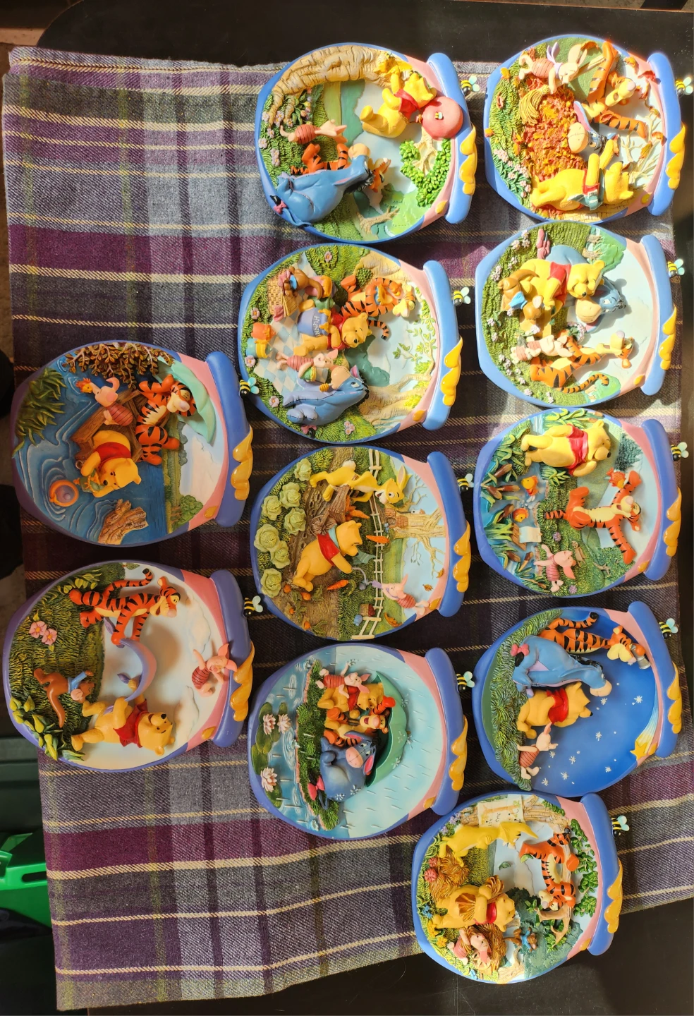 Disneys Winnie the Pooh Collection Plates