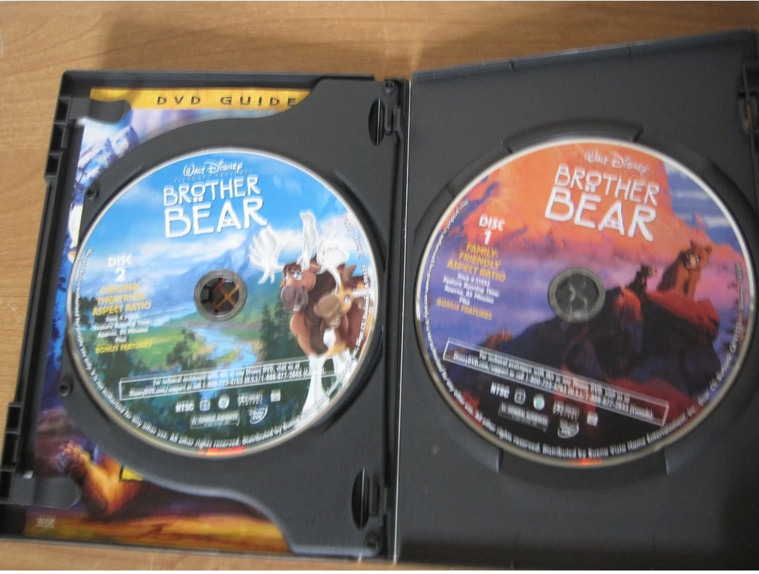 Homeward Bound 1 & 2 & Brother Bear 2 Disc set. Firm price. - photo 2