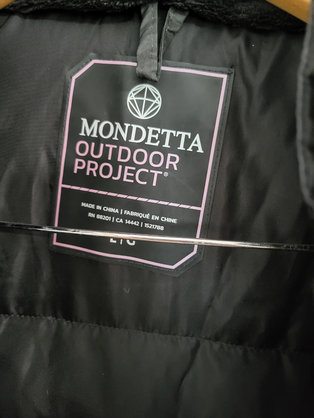Mondetta Outdoor Project Black Puffer Jacket - photo 2
