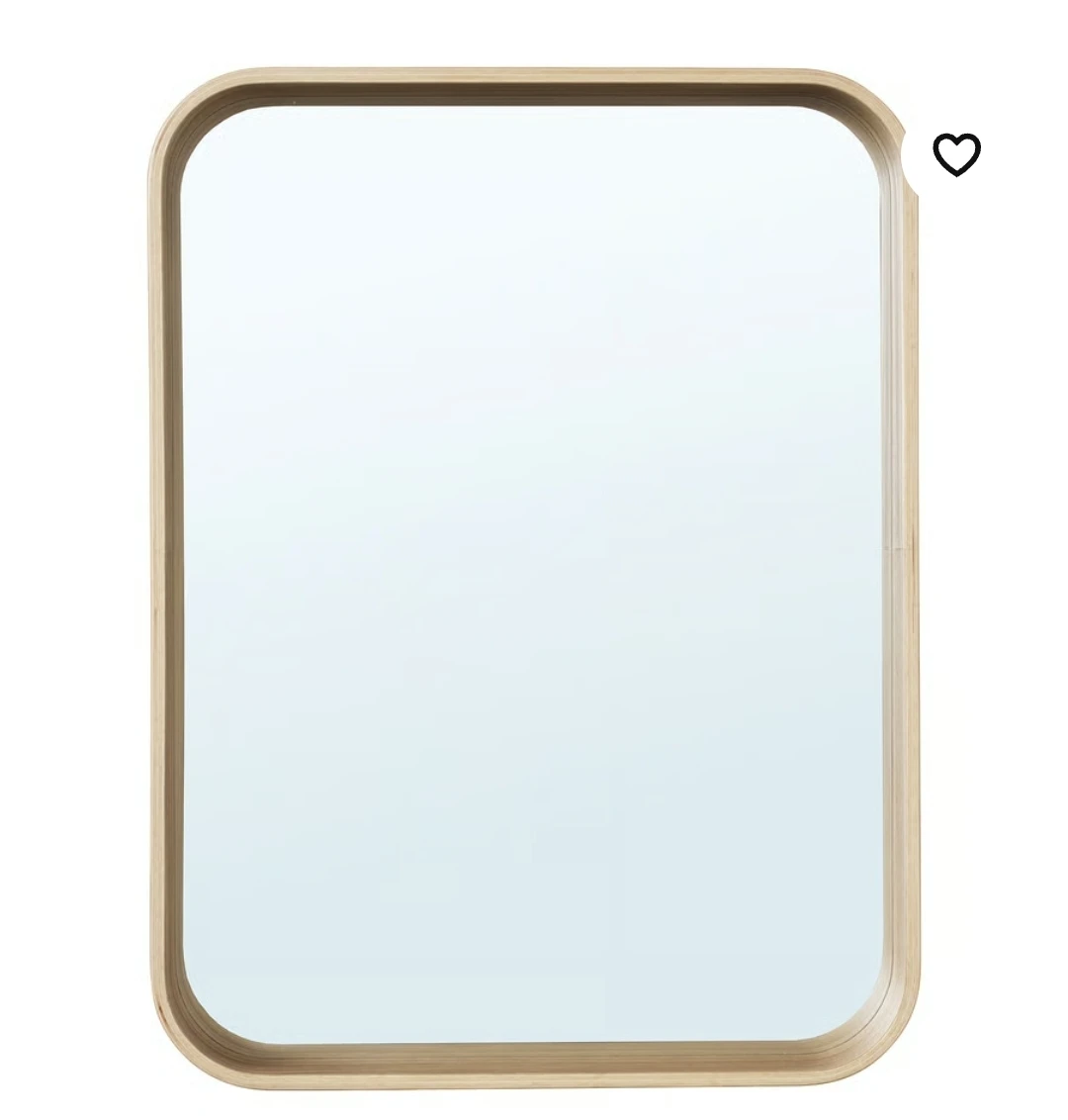 DVÄRGSYREN Mirror, oak veneer, 11x14 ½ " - photo 3