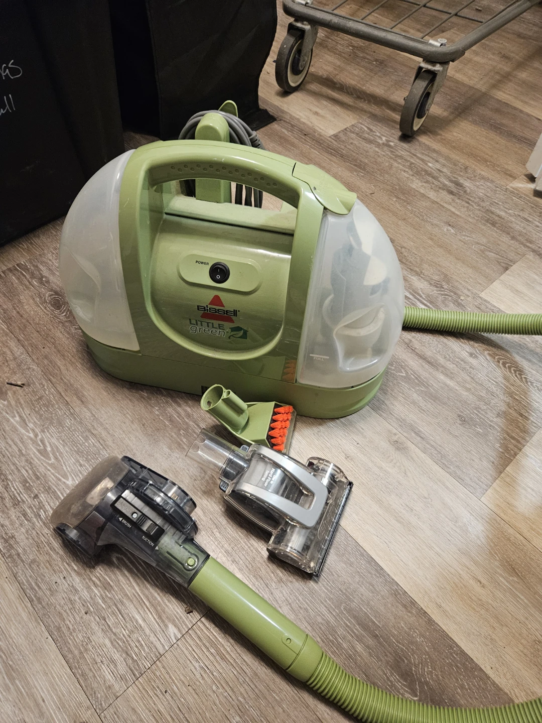 Bissell Little Green Portable Carpet Cleaner - photo 2