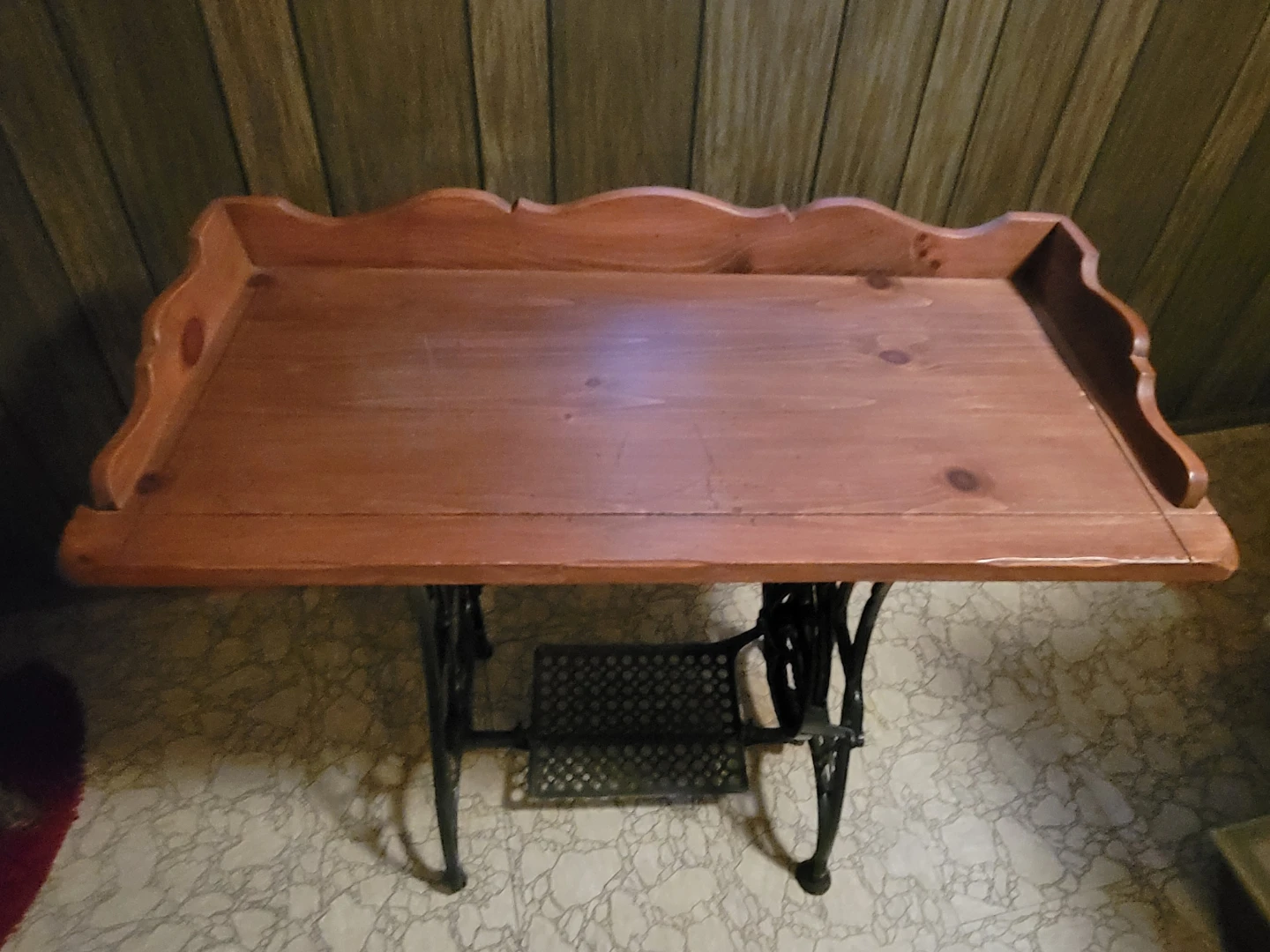 Vintage "White" Brand Sewing Machine Base Table - photo 2
