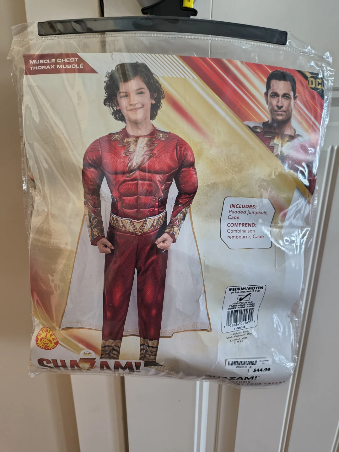 Rubies Shazam Muscle Chest Costume Medium
