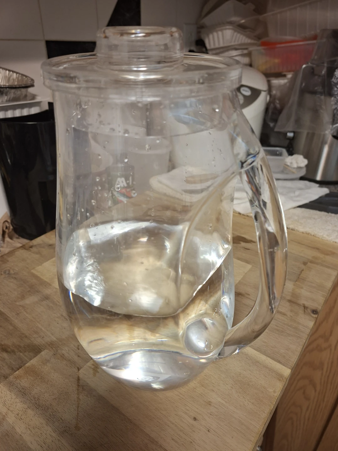 Clear Plastic Pitcher