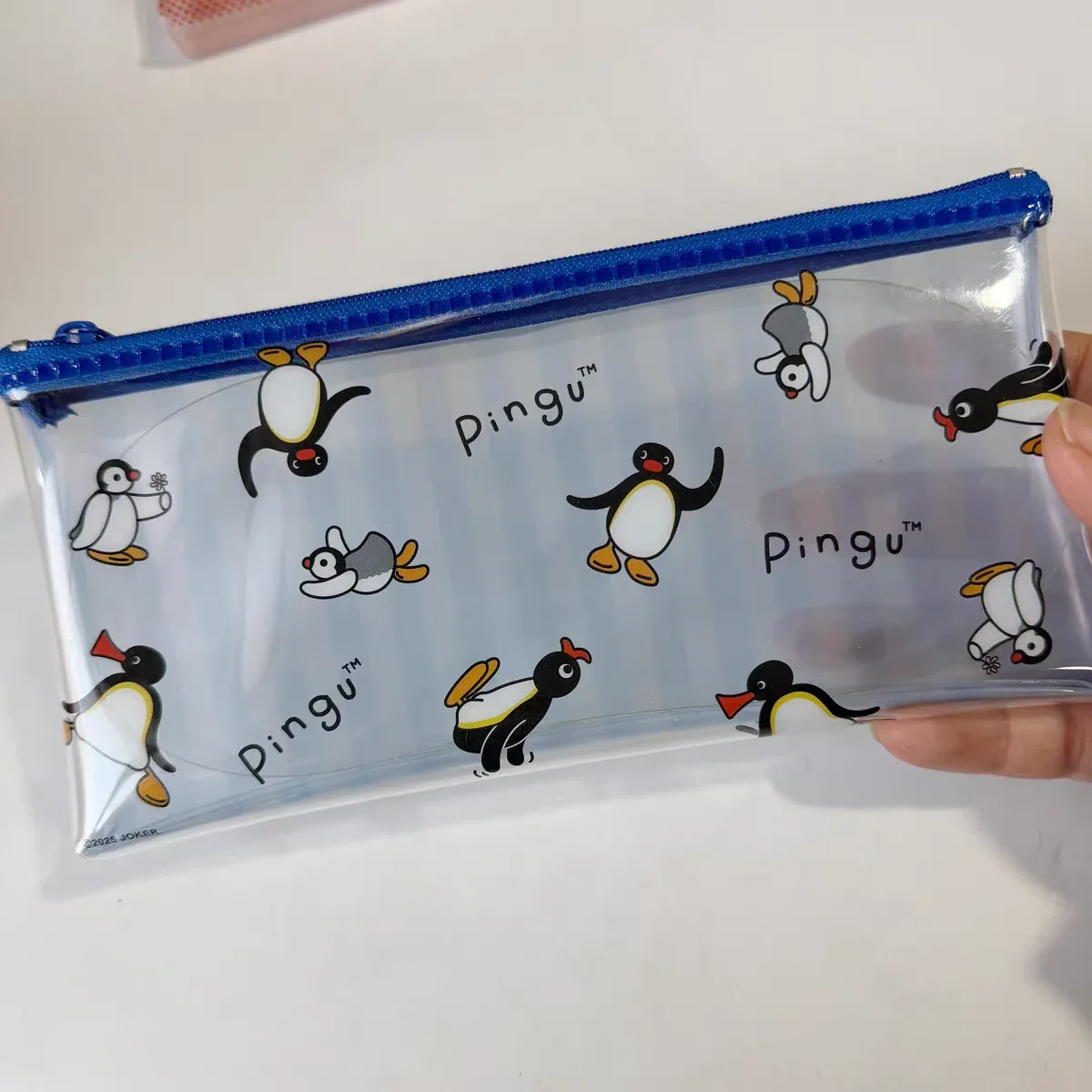 Pingu clear pencil case new with tag Japan - photo 3