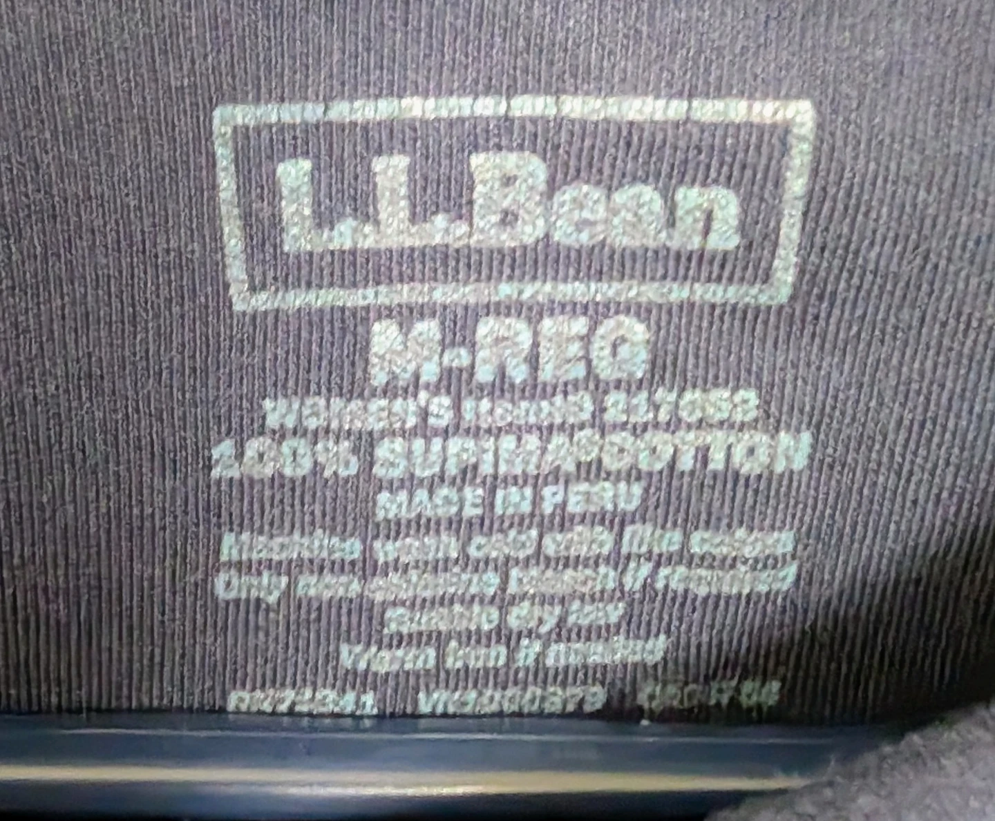 L.L.Bean Navy Blue Mock Neck Top - Women's Medium Regular - photo 3