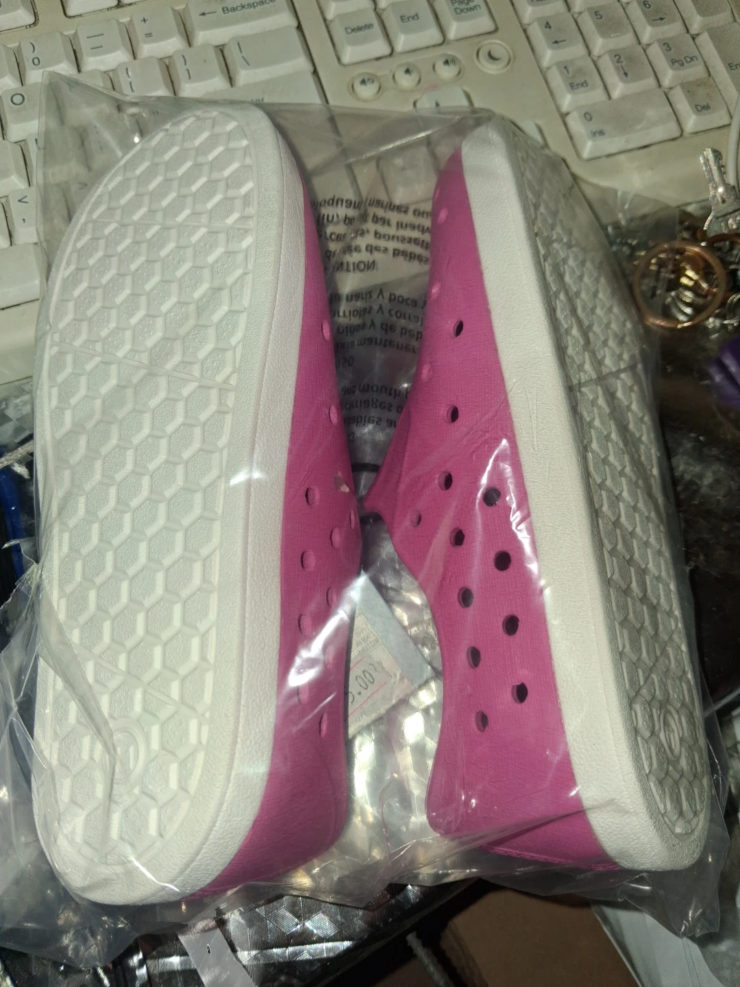 Cat & Jack Pink Slip-on Shoes Size 11 - photo 3