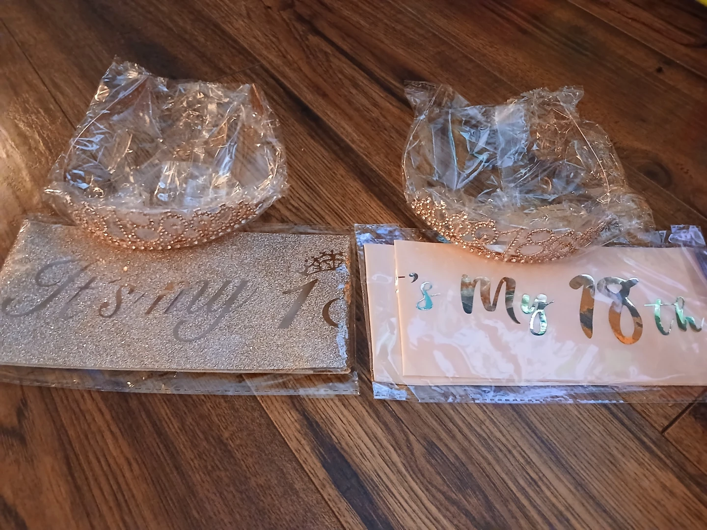18th Birthday Sash and Tiara Set