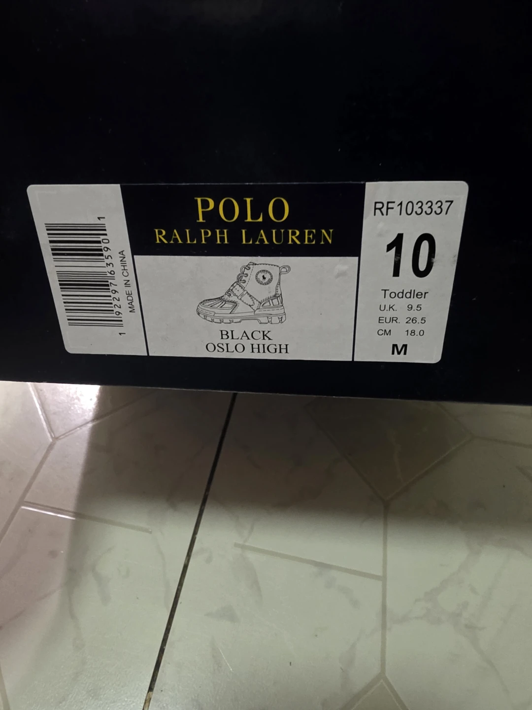 Polo Ralph Lauren Toddler Oslo High Boots