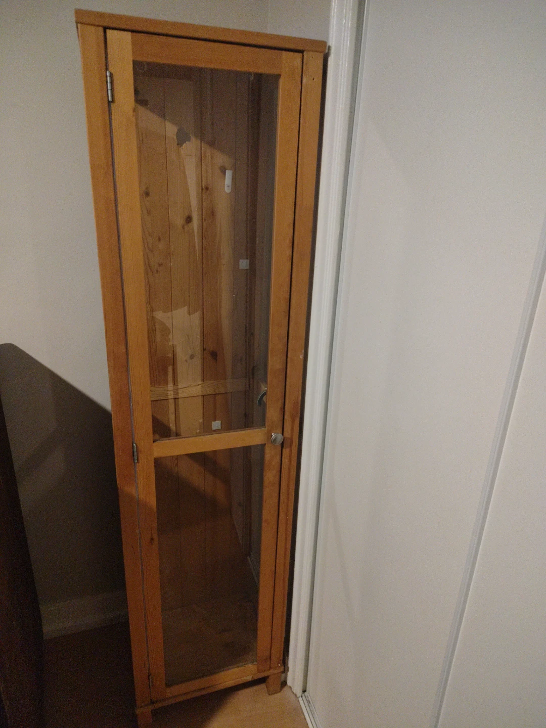 Tall Wooden Greenhouse or Display Cabinet