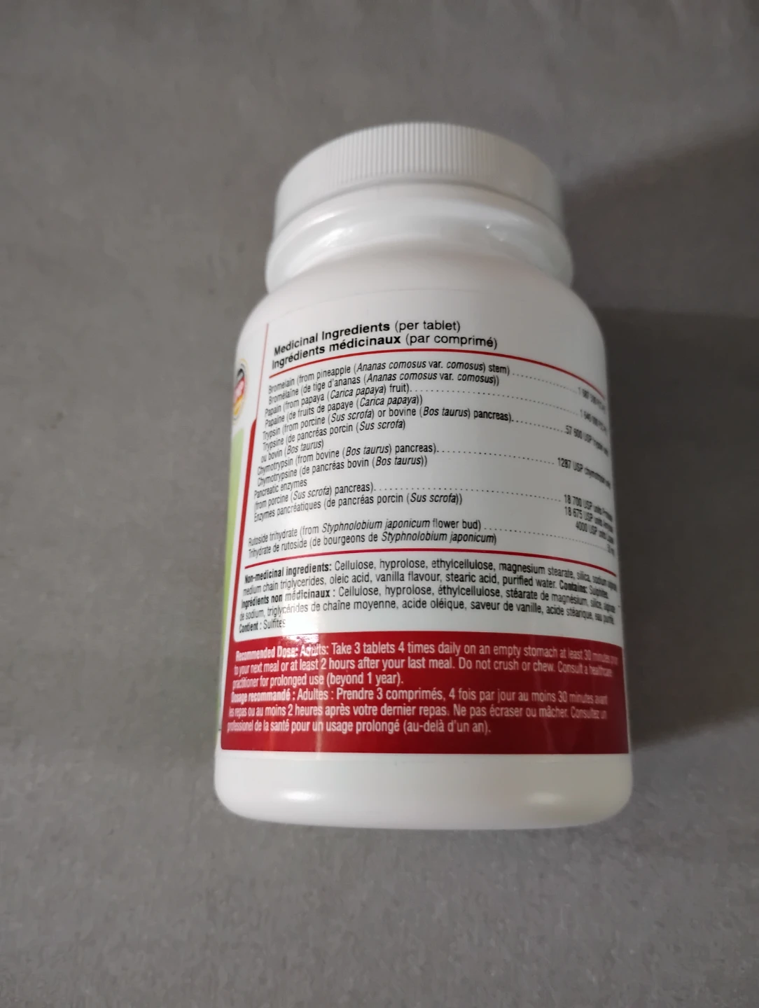 Wobenzym N 200 Tablets - Helps with Joints and Osteoporosis - photo 2