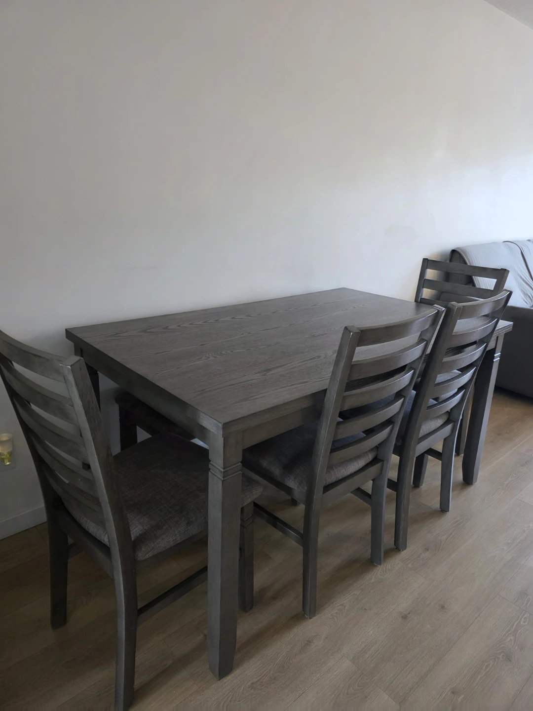 Dining Room Table with Chairs and Bench - photo 4