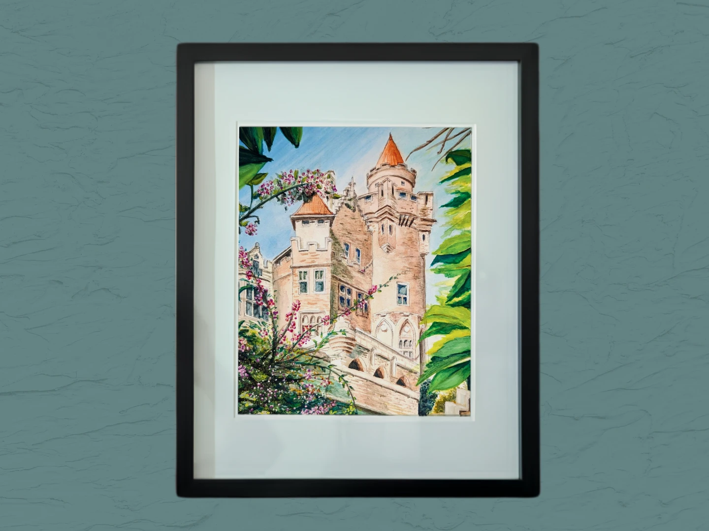 Toronto Collection Paintings | Set of 4 | Glass Framed 11x14in - photo 2