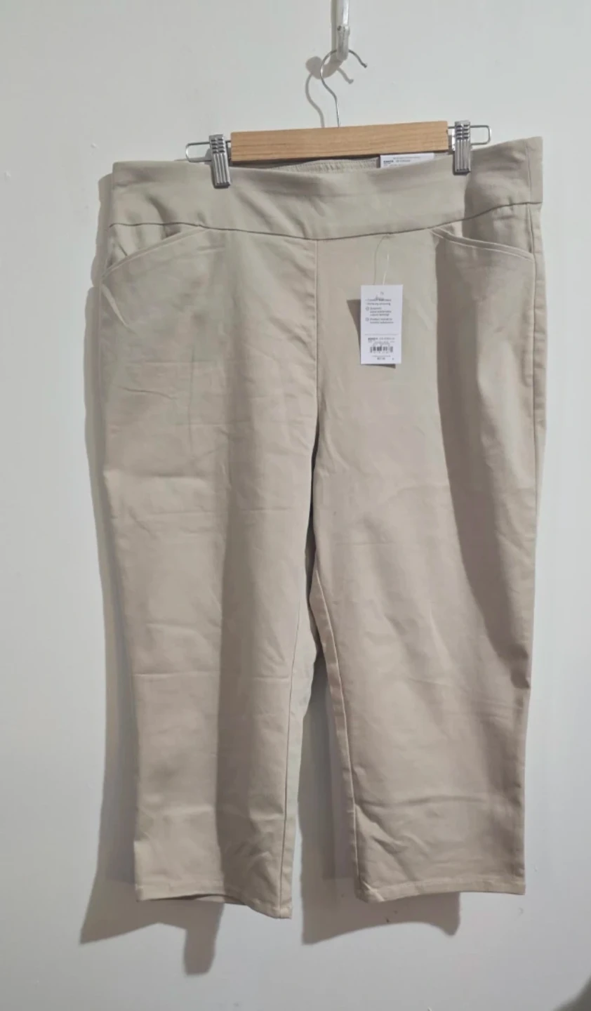 Croft & Barrow Effortless Stretch Capris Size 16 - photo 2