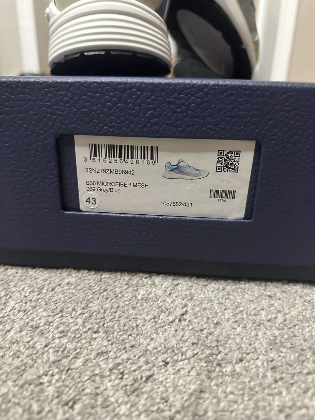 Dior B30 Microfiber Mesh Sneakers - photo 4