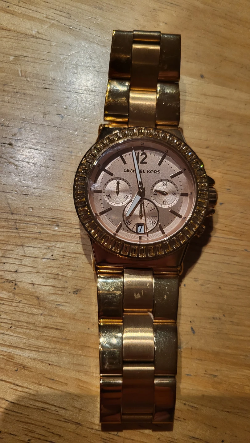 Michael Kors MK5412 Gold Tone Chronograph Watch - photo 3