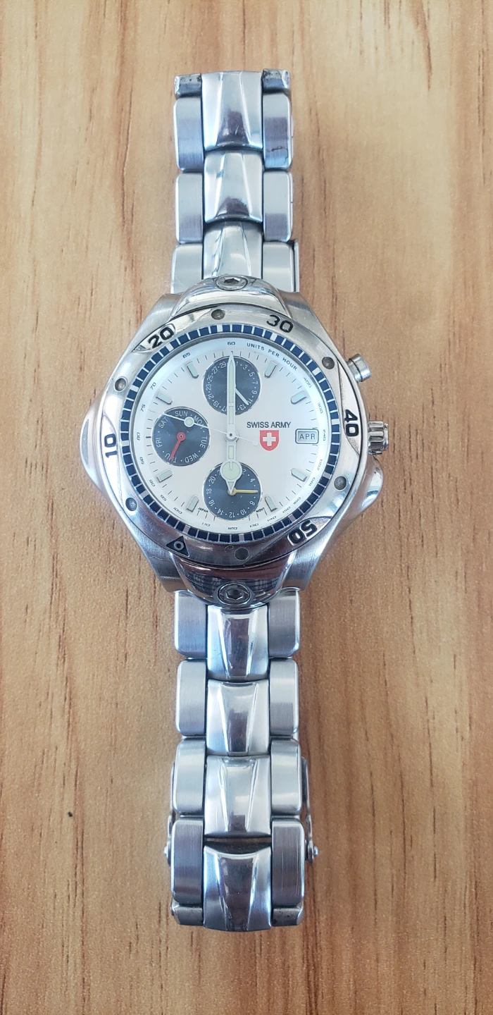 Swiss Army Quartz Chronograph Watch