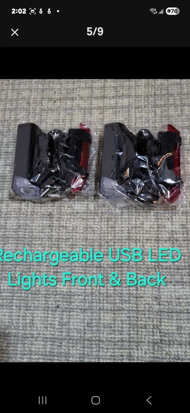 Bike Helmet,Bell,LED Light,Steel ULock,Cable Lock+Bike parts - photo 4