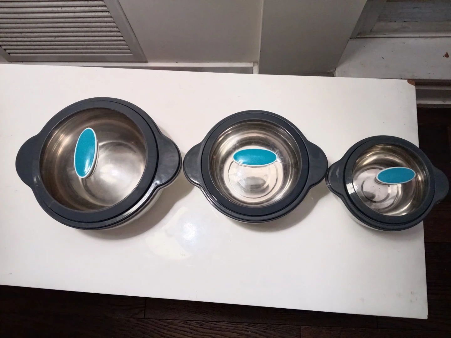Set of 3 Insulated Serving Bowls/casserole - photo 2