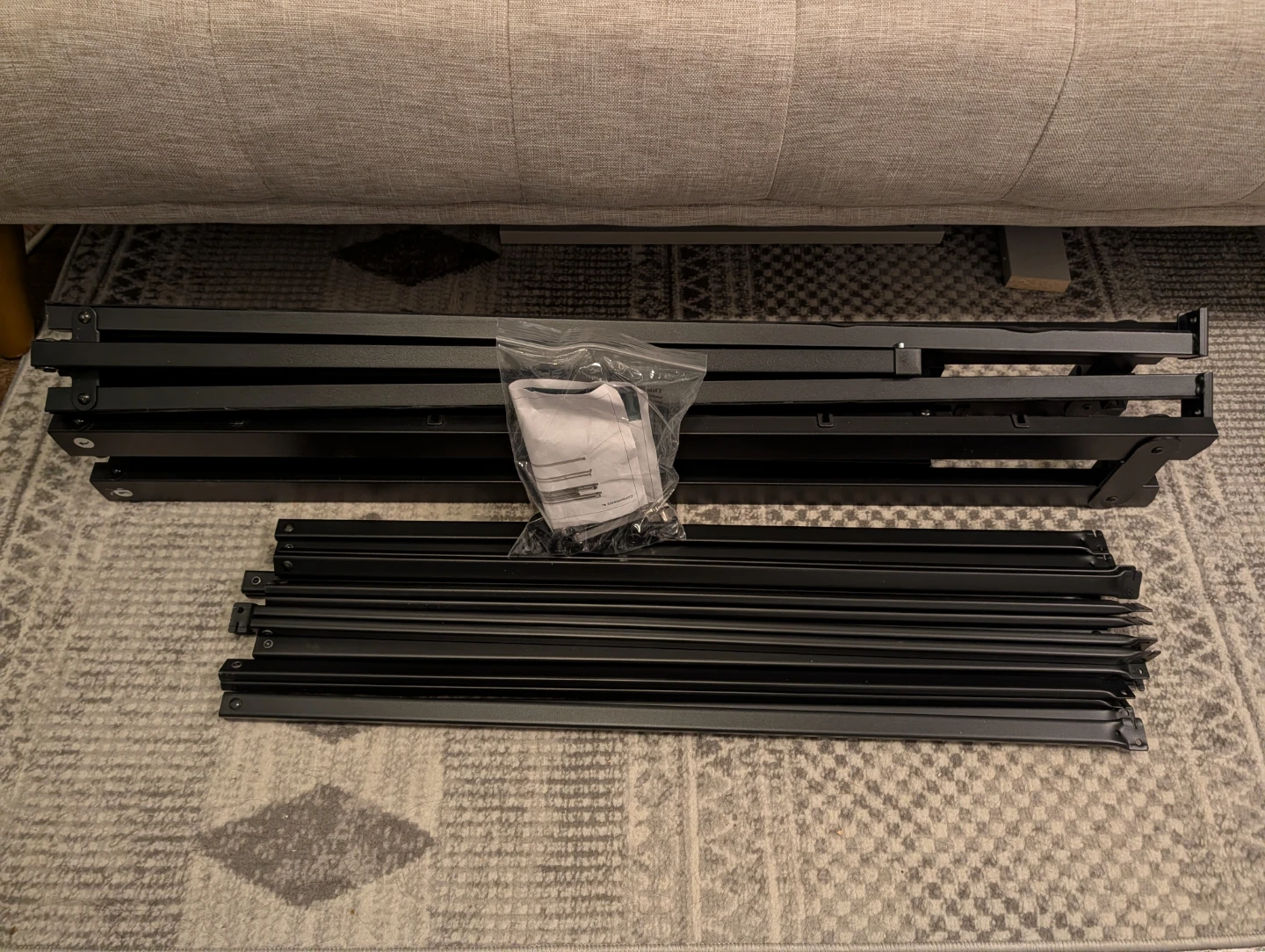 Foldable queen bunkie board bed support box spring alternative - photo 3