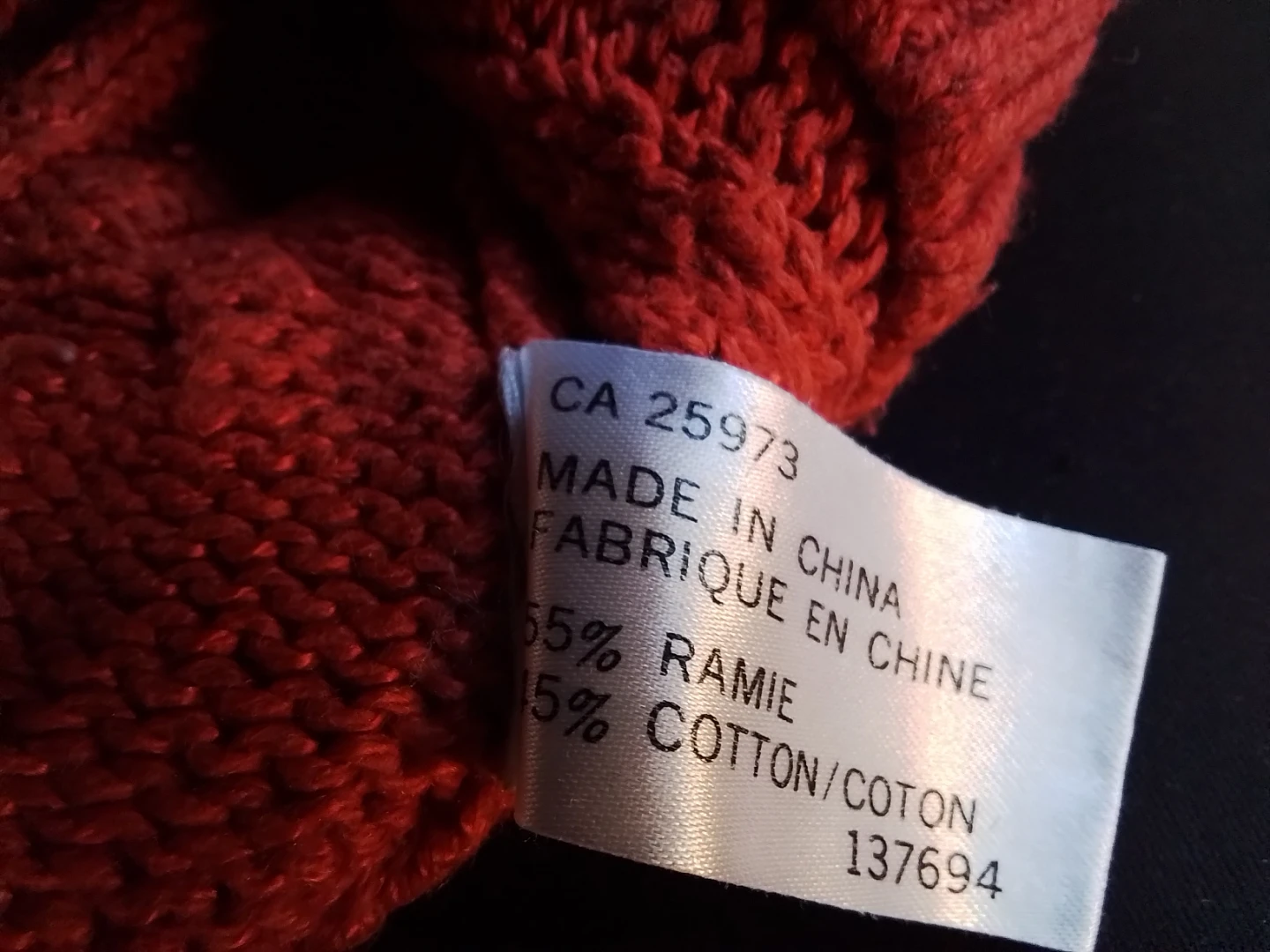 One One On Orange Cable Knit Sweater - photo 5