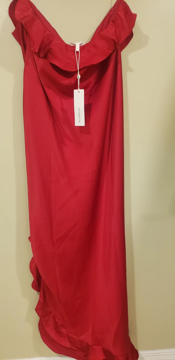 Heartloom Red Ruffle Maxi Dress - photo 3