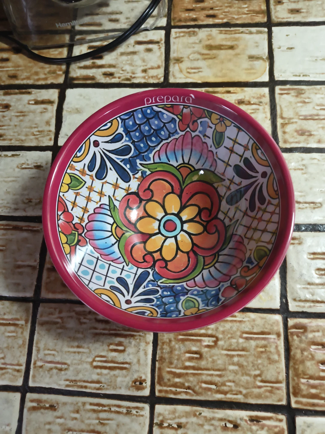 Prepara Melamine Patterned Bowl