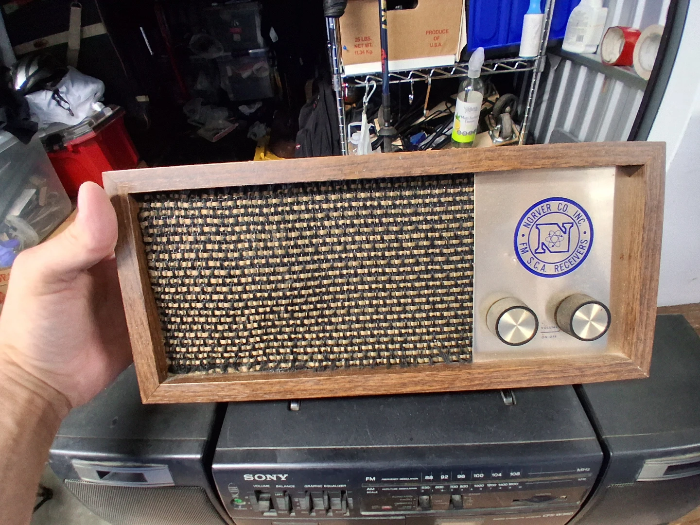 Norver Co. Inc. FM S.C.A. Radio Receiver