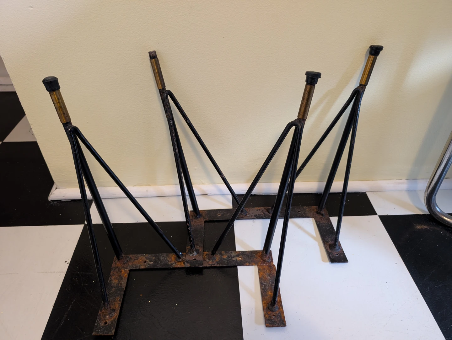 Authentic Mid Century Hairpin Furniture Legs