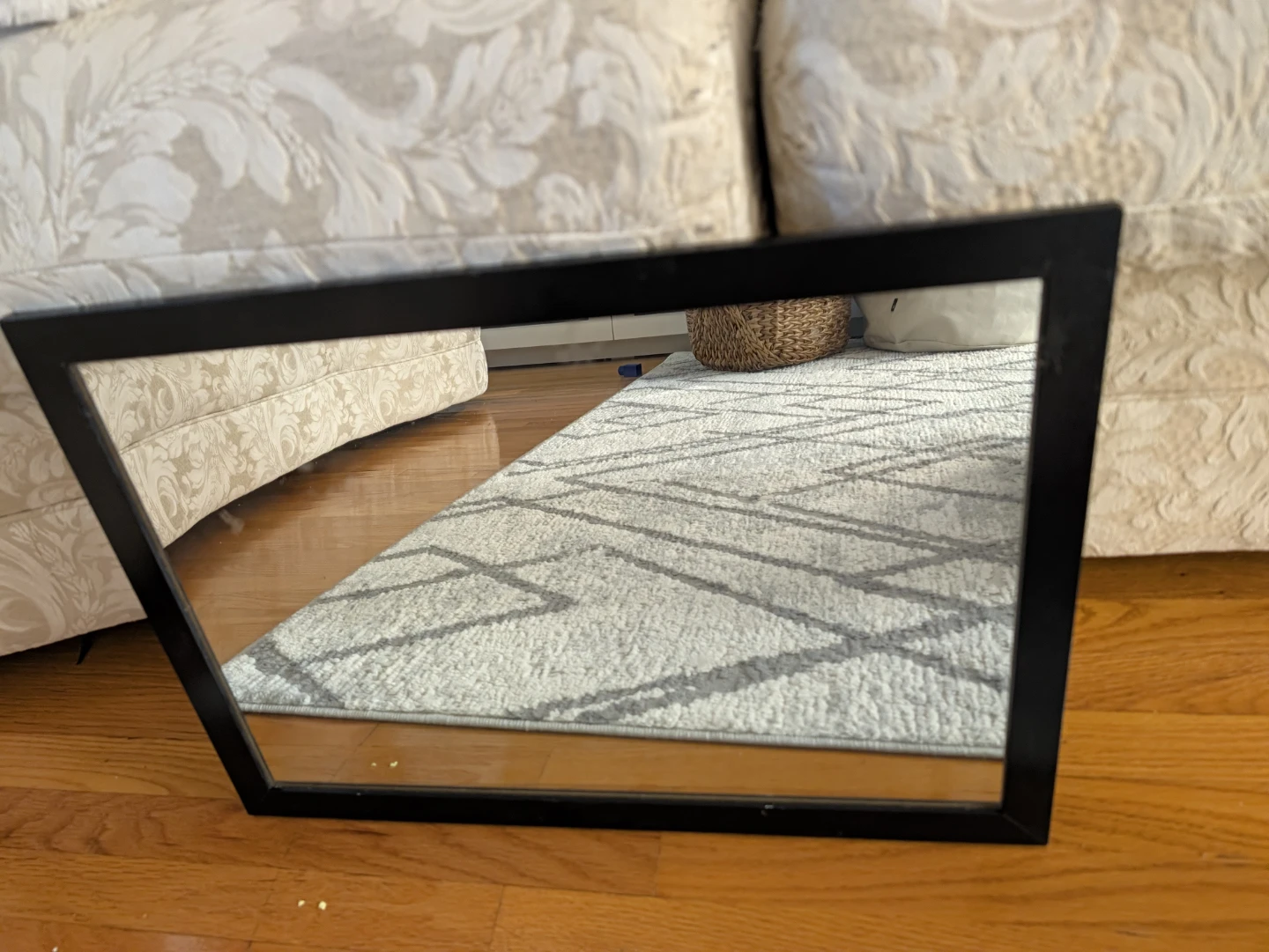 IKEA NYTTJA Mirror Black frame - photo 3