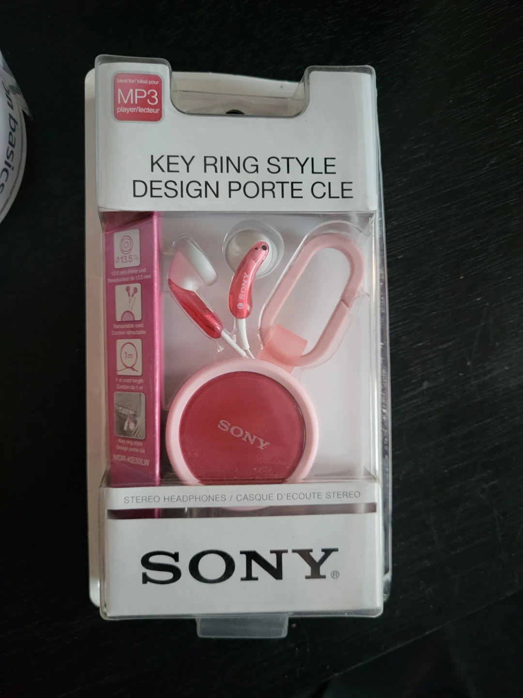 Sony Key Ring Style Stereo Headphones
