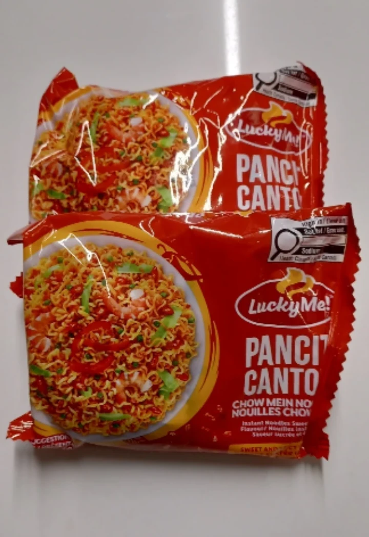 Pancit Canton Sweet & Spicy flavour x 2