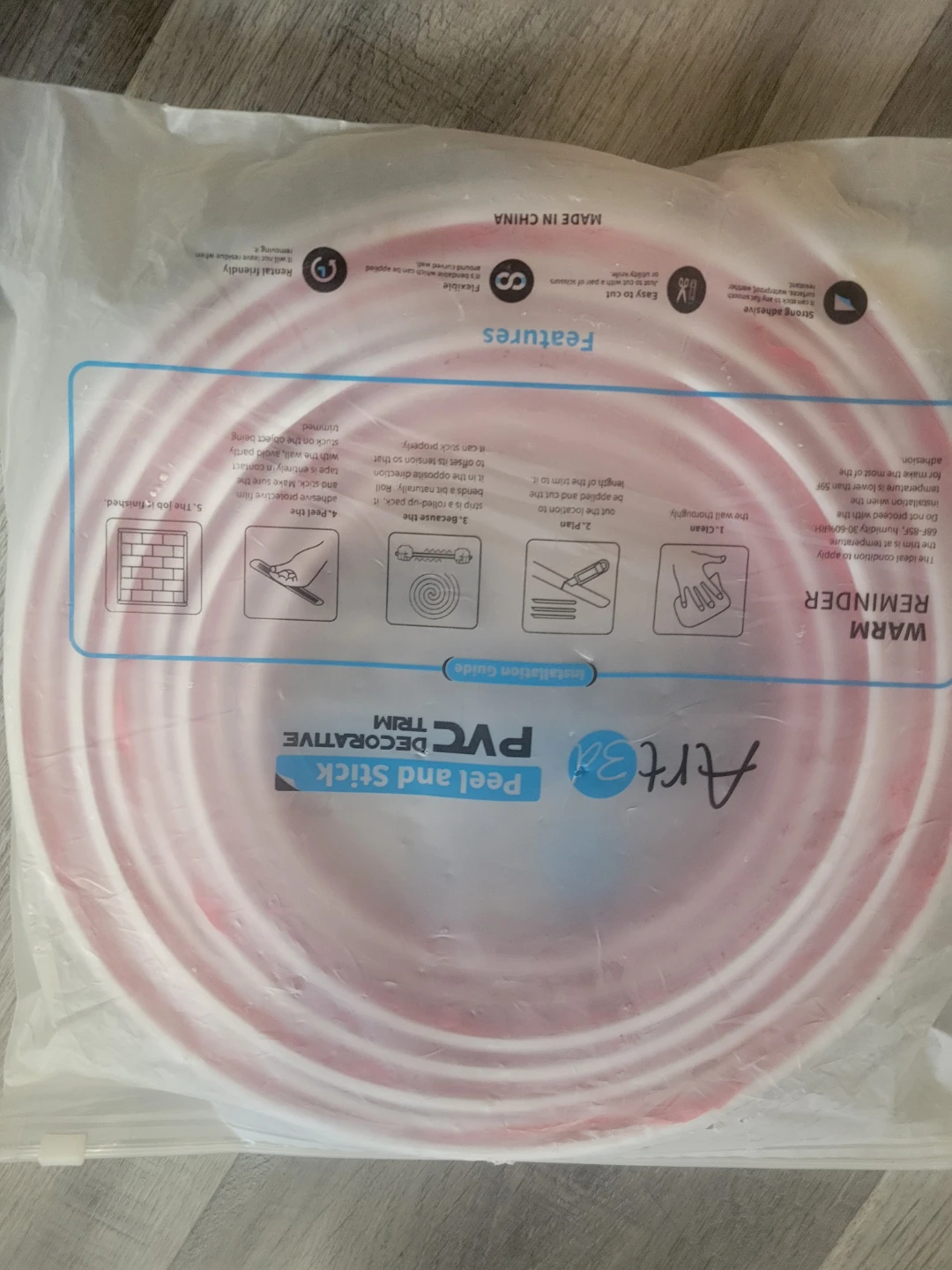 Art3d Peel and Stick PVC Decorative Trim - photo 4