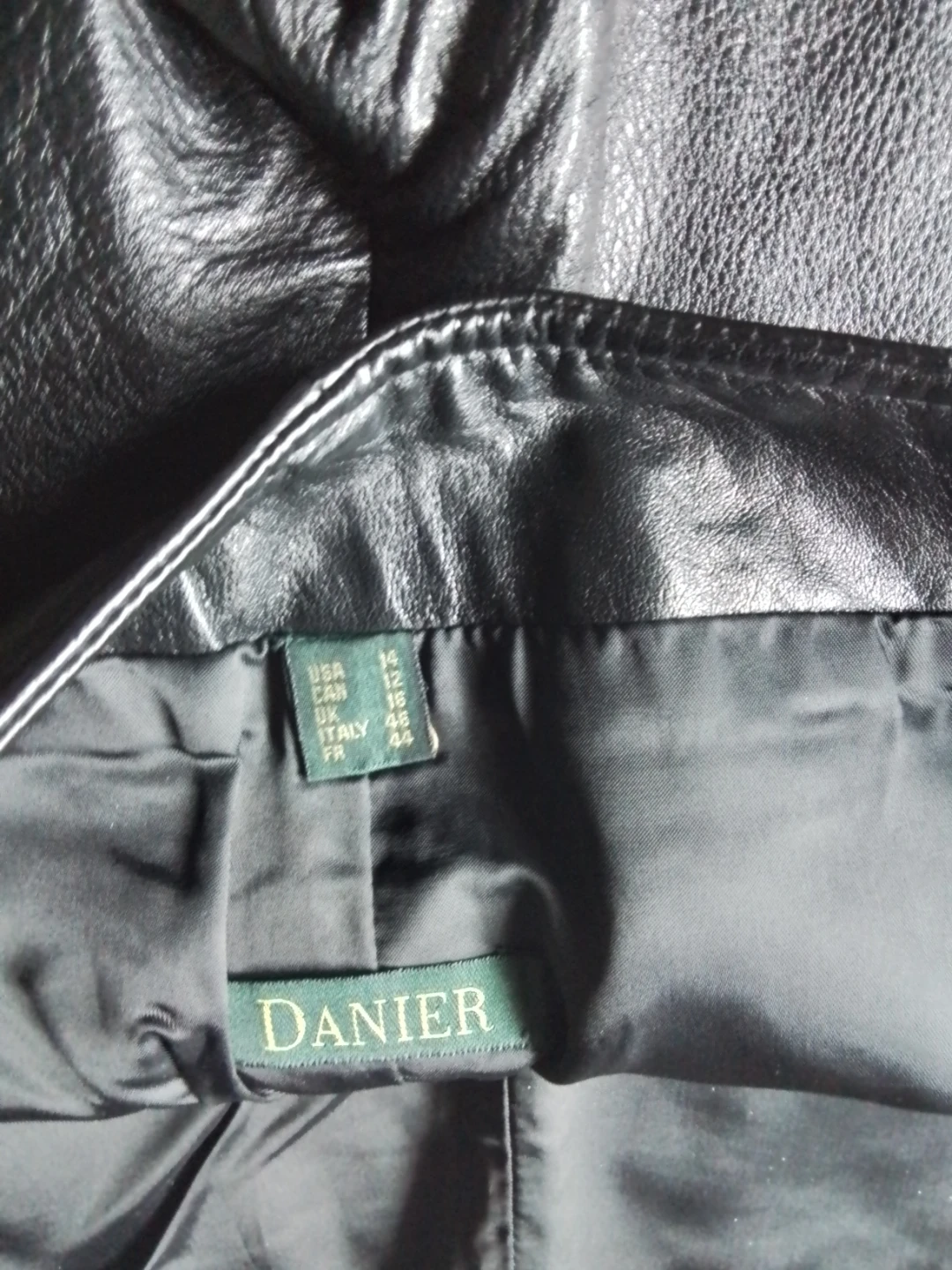 Danier Black Leather Pants - photo 3