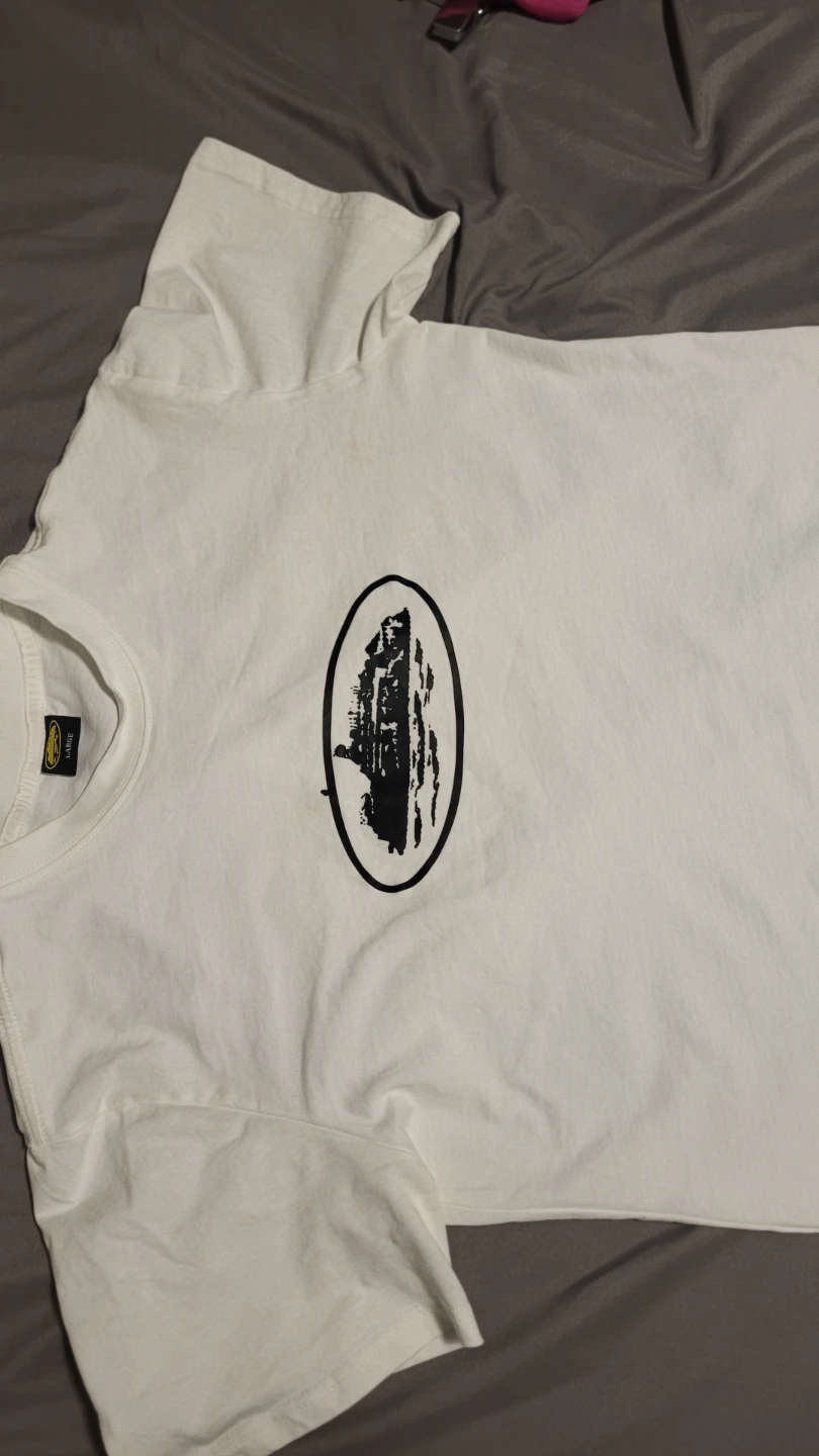 Corteiz T-Shirt White 70$ cheak descriptions