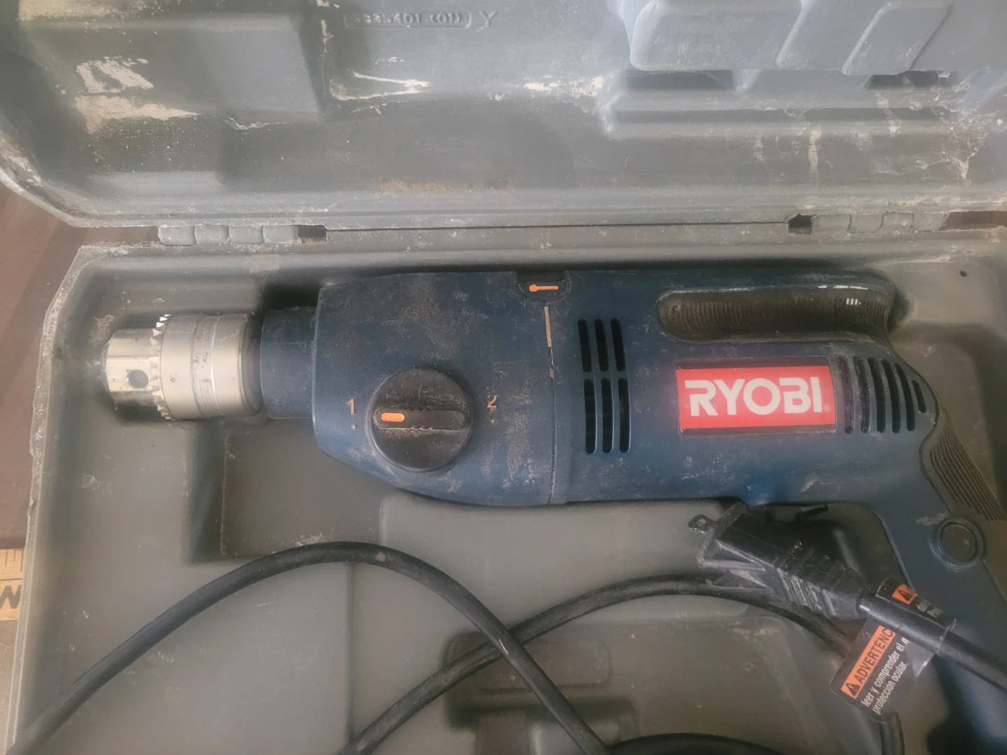 Ryobi 1/2 in. Variable Speed Hammer Drill D551H - photo 2