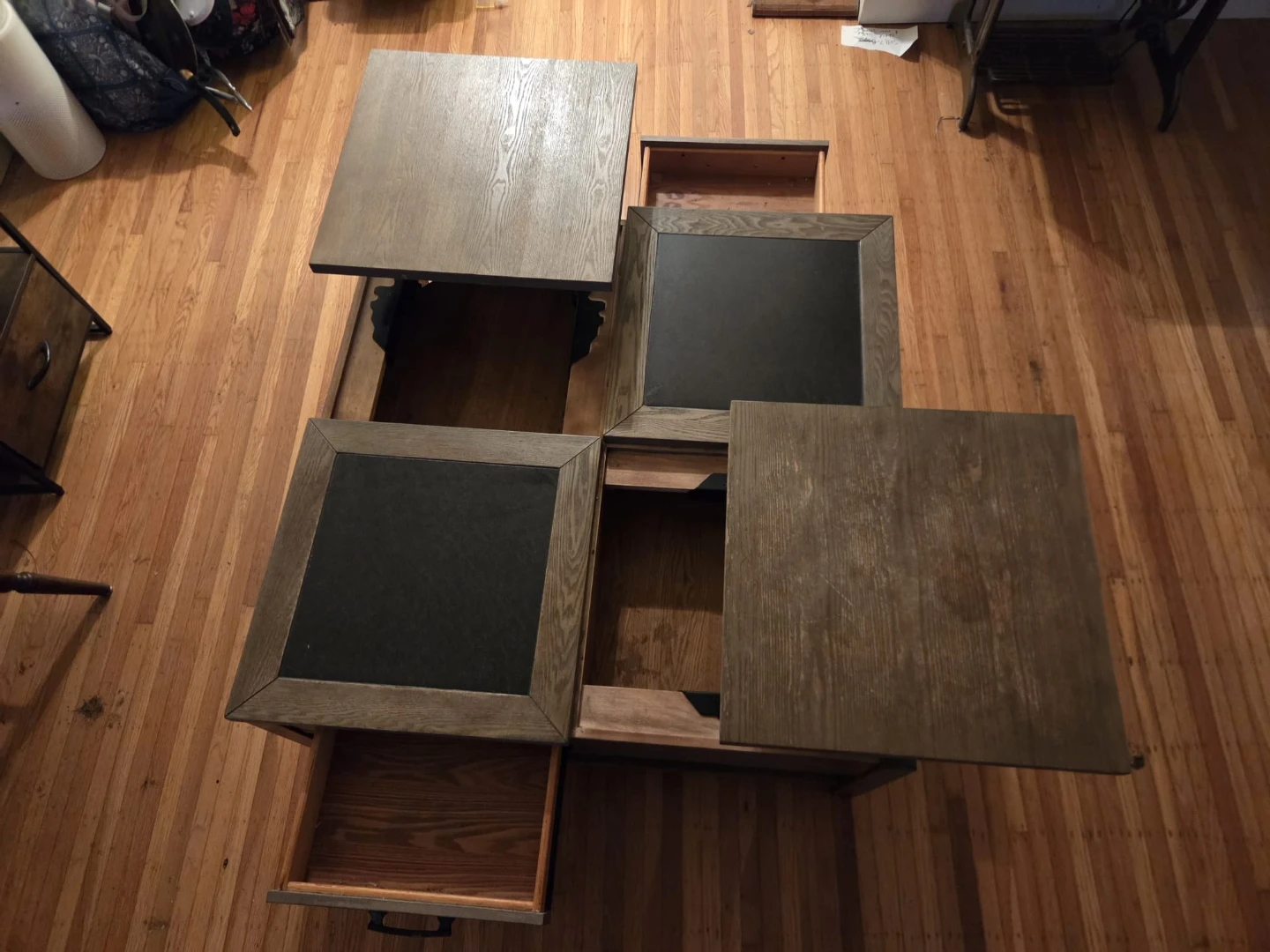Convertible Storage Coffee Table - photo 5