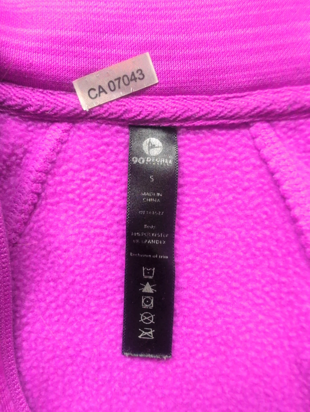 90 Degree by Reflex Zip-Up Hoodie - Pink, Size Small - photo 2