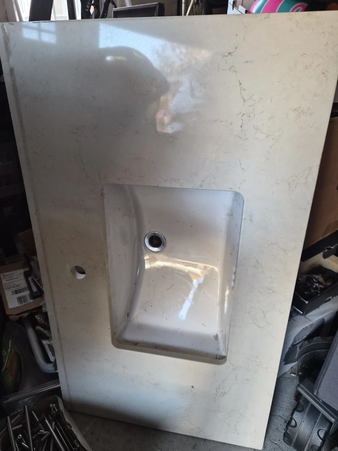 Quartz venity Countertop with Sink 40 inch