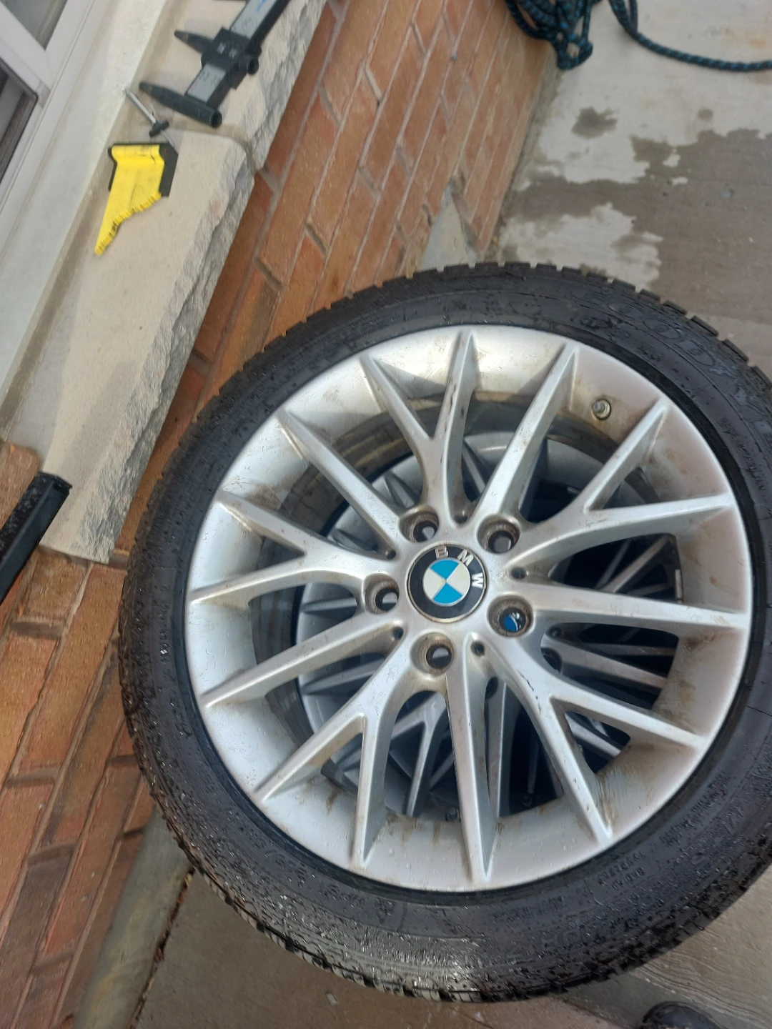 Set of 4 BMW Winter Tires and Rims